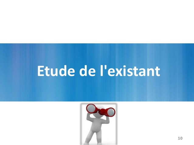 Course Image Etude de l’existant /S1 